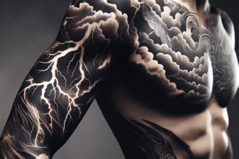 Lightning Tattoo Sleeve