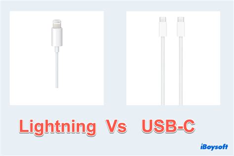 Lightning vs USB-C: The Rundown