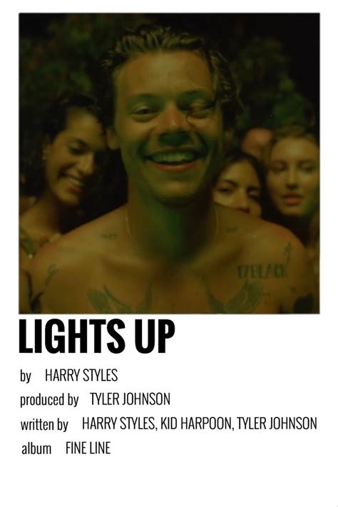 Lights Up Harry Styles Tattoos
