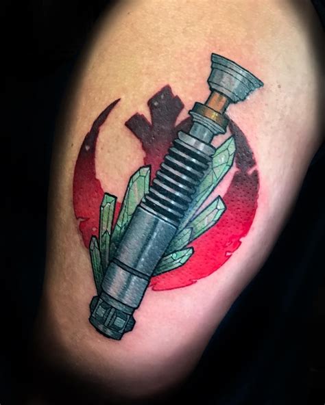 Top 30 Lightsaber Tattoos Littered With Garbage