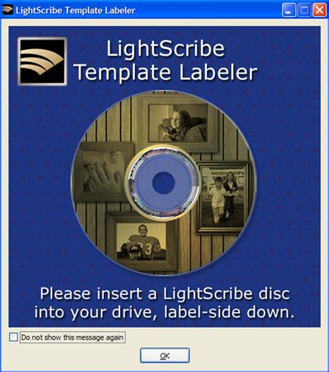 Lightscribe Template Labeler