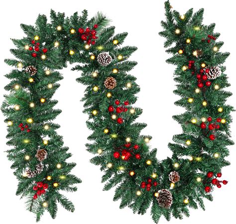 Lightted Christmas Garland