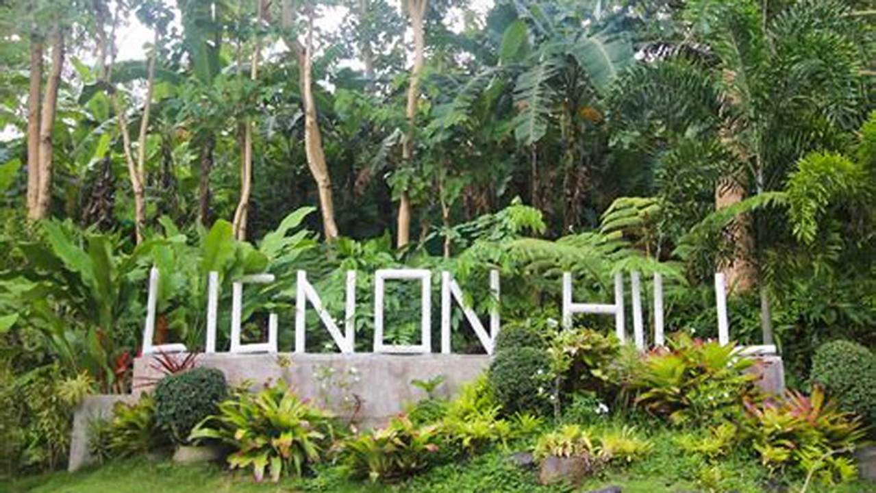 Lignon Hill, Tourist Destination