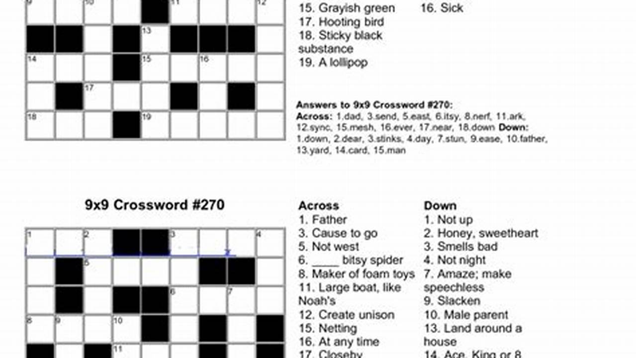 Likely Related Crossword Puzzle Clues., 2024