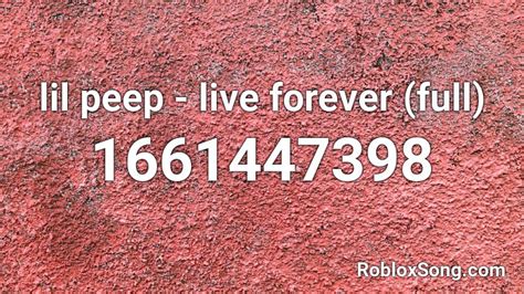 Lil Peep Roblox ID