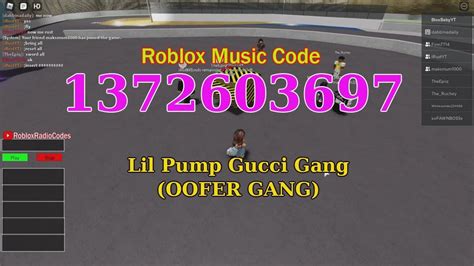 Lil Pump - OOFer Gang Roblox ID - Roblox music codes