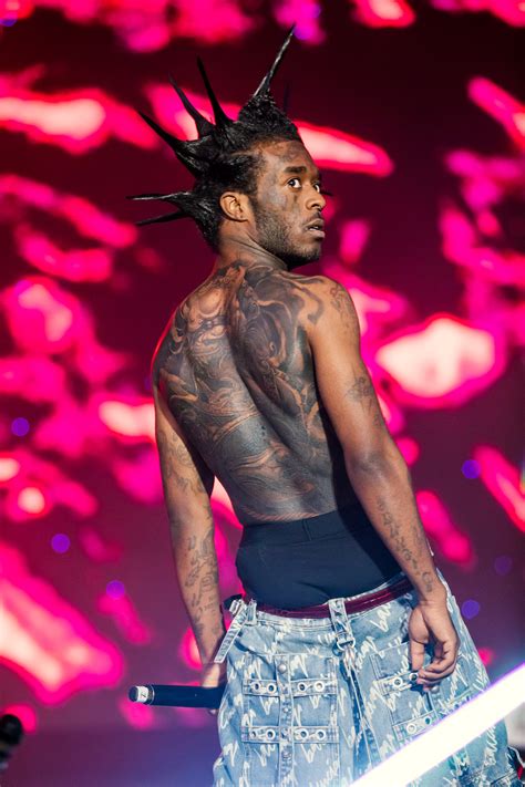 Lil Uzi Back Tattoo
