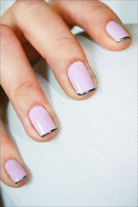 Lilac Micro French Nails: The Latest Nail Trend In 2023