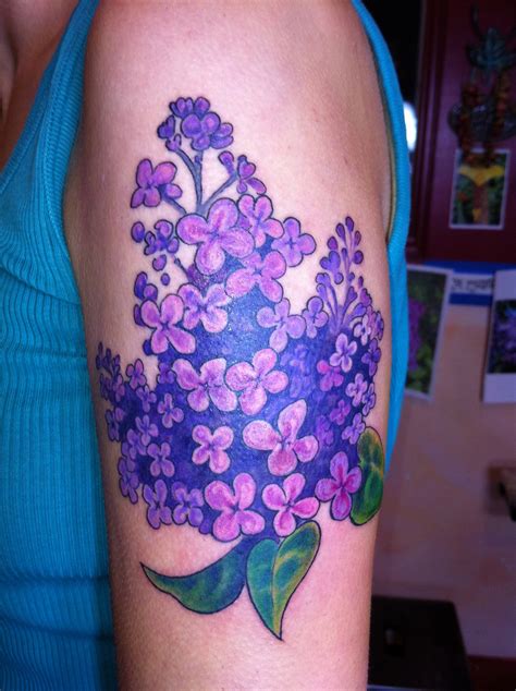 Top 41 Best Lilac Tattoo Ideas [2021 Inspiration Guide]