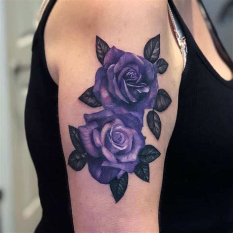 Added lilacs to this rose 🌹 eternalink lilactattoo 