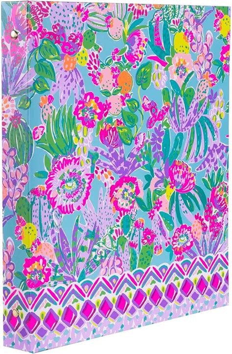 Personalized Lilly Pulitzer Binder Cover 2.00. like really just do it