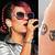 Lily Allen Wrist Tattoo