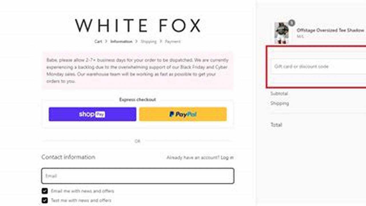 Lily And Fox Promo Code 2024