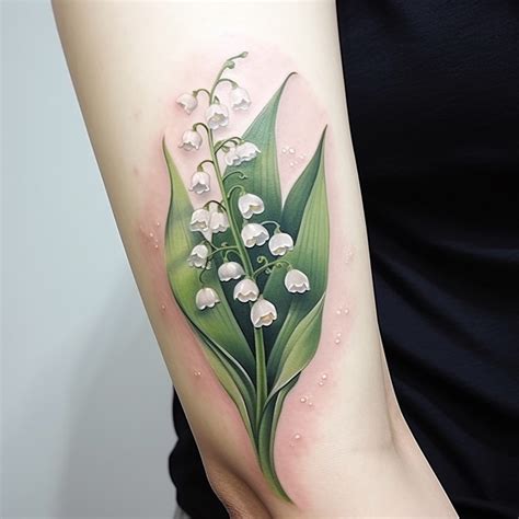 May's birth flower, Lily of the Valley. ..tattoo on the