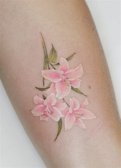 Lily Flower Tattoos