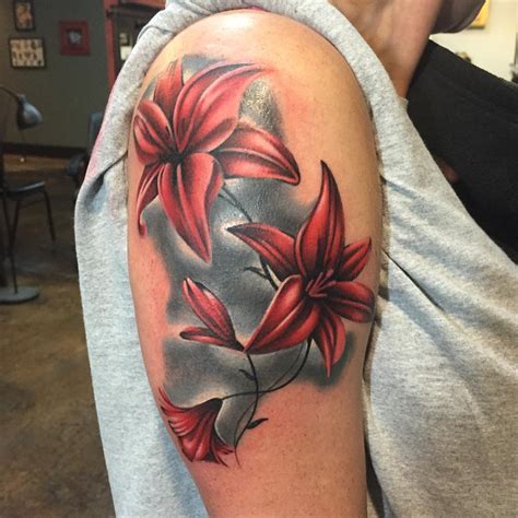 35 Pretty Lily Flower Tattoo Designs For Creative Juice