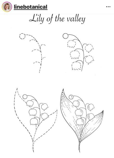 Lily of the Valley Drawing Table