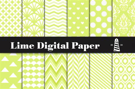 Lime Digital Paper