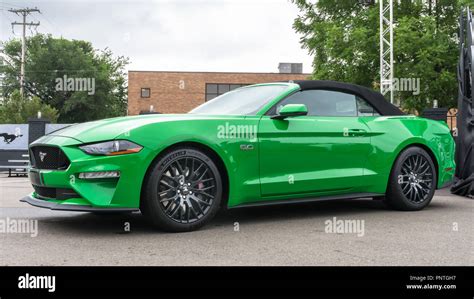 Lime Green Mustang Convertible For Sale