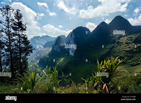 Limestone peaks Ha Giang
