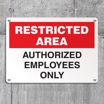 Limitations: Employees Only