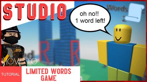 Limited Words - Roblox