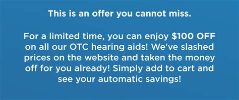 Limited-Time OTC Savings Offer