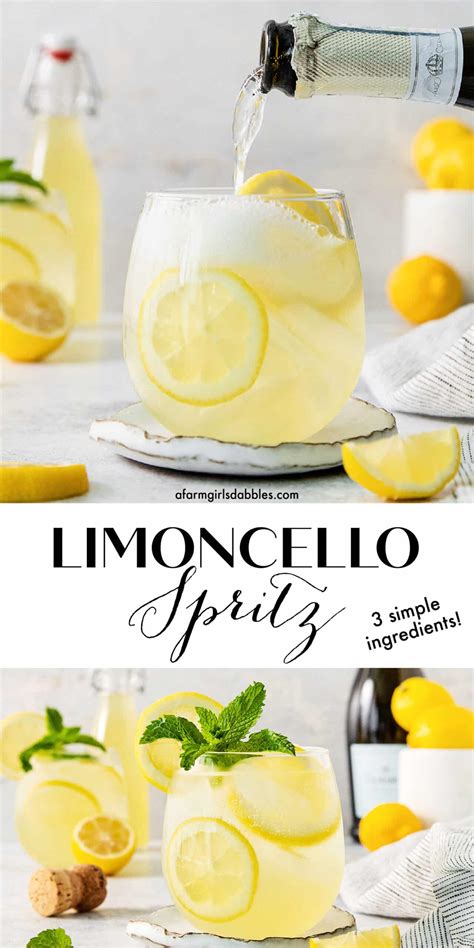 Limoncello Spritz Ingredients