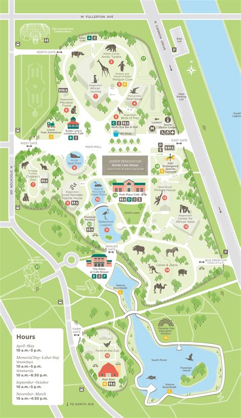 28 Map Of Lincoln Park Zoo Online Map Around The World