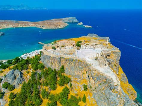 Lindos Acropolis view