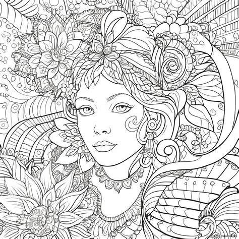 Line Art Coloring Pages