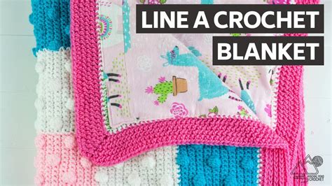 Line Crochet Blanket