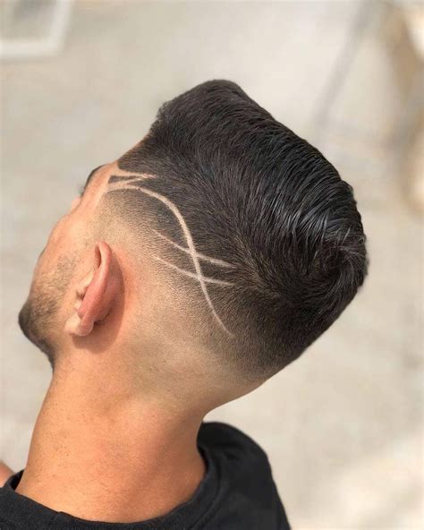 Line Designs On Hair