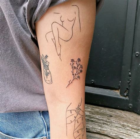 Line Work Tattoo Ideas