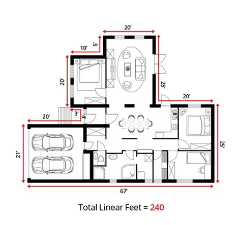 Linear Footage in Architecture