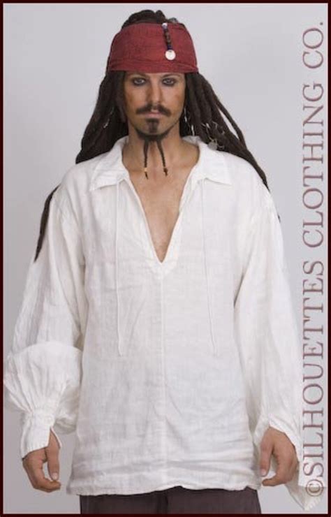 Ahoy Matey: Discover the Ultimate Linen Pirate Shirt!