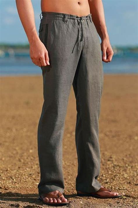 Linen Beach Pants For Men