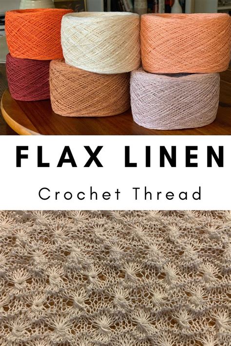 Linen Crochet Thread
