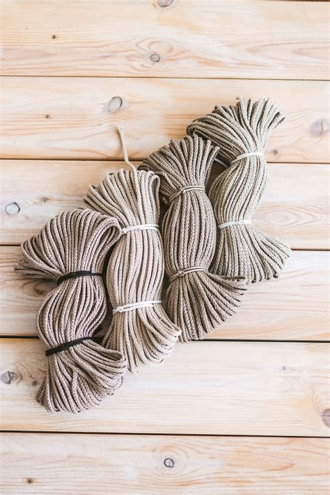 Linen Macrame Cord