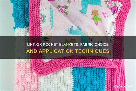 Lining A Crochet Blanket