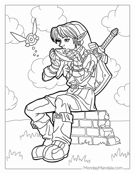 Link Coloring Pages
