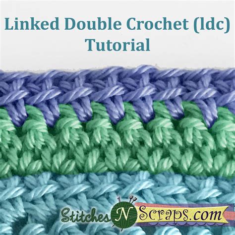Linked Double Crochet