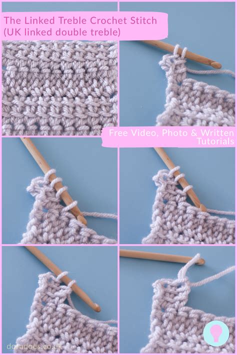 Linked Treble Crochet