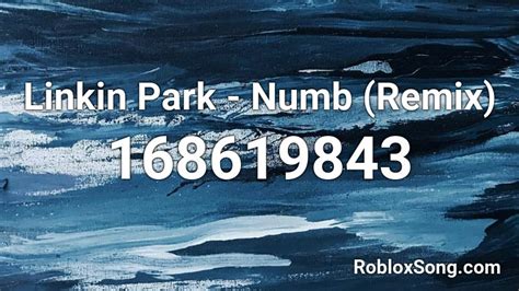 Linkin Park - Numb Roblox ID - Roblox Music Code - YouTube