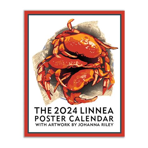 Linnea Poster Calendar 2024