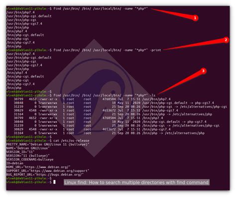 Linux FIND Search Multiple Directories