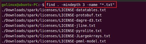 Linux FIND with No Recursion or Limiting Recursion
