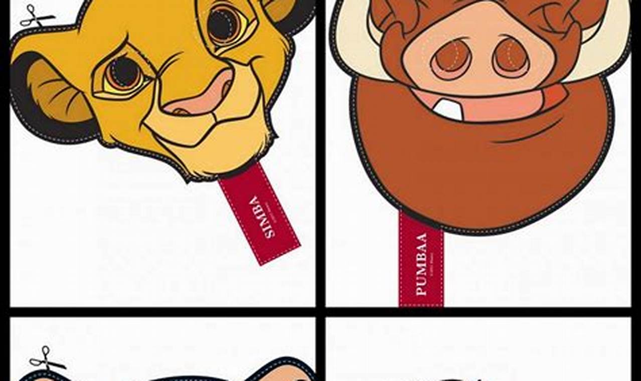 Unleash Your Creativity: Discover the Secrets of Lion King Mask Templates