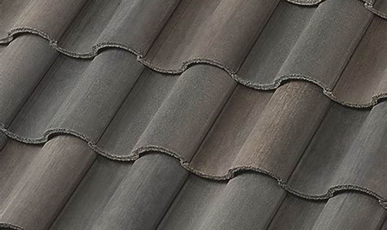 Lion Roof Curved Concrete Roof Tiles