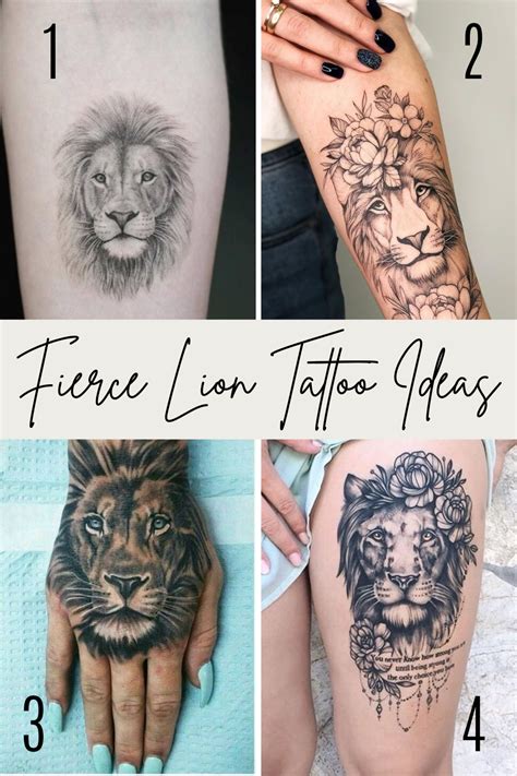 50 EyeCatching Lion Tattoos That’ll Make You Want To Get